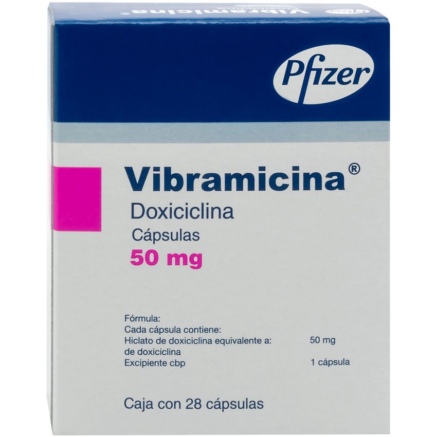 Doxiciclina Capsulas 50 Mg