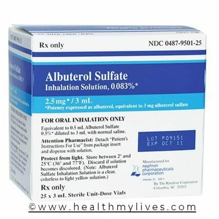 Salbutamol inhalador sin receta