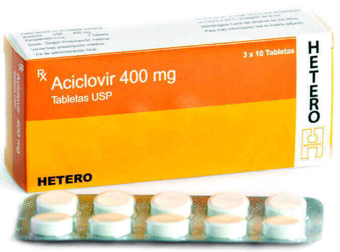 Aciclovir 400mg