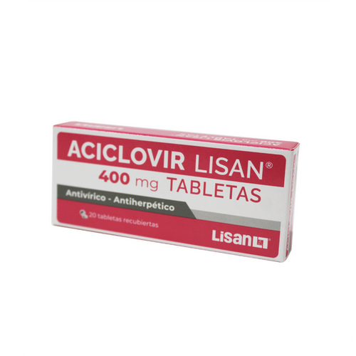 Precio de aciclovir de 400 mg