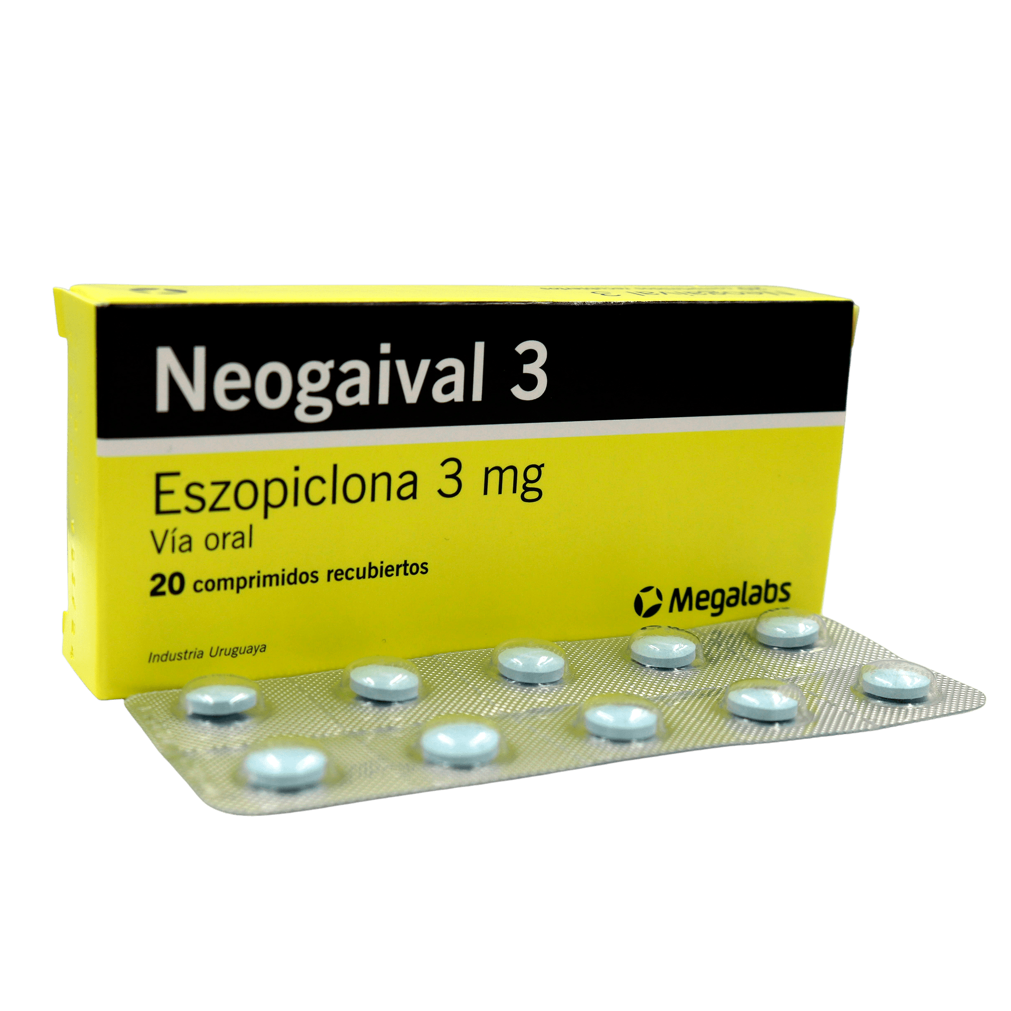 Eszopiclona De 3 Mg