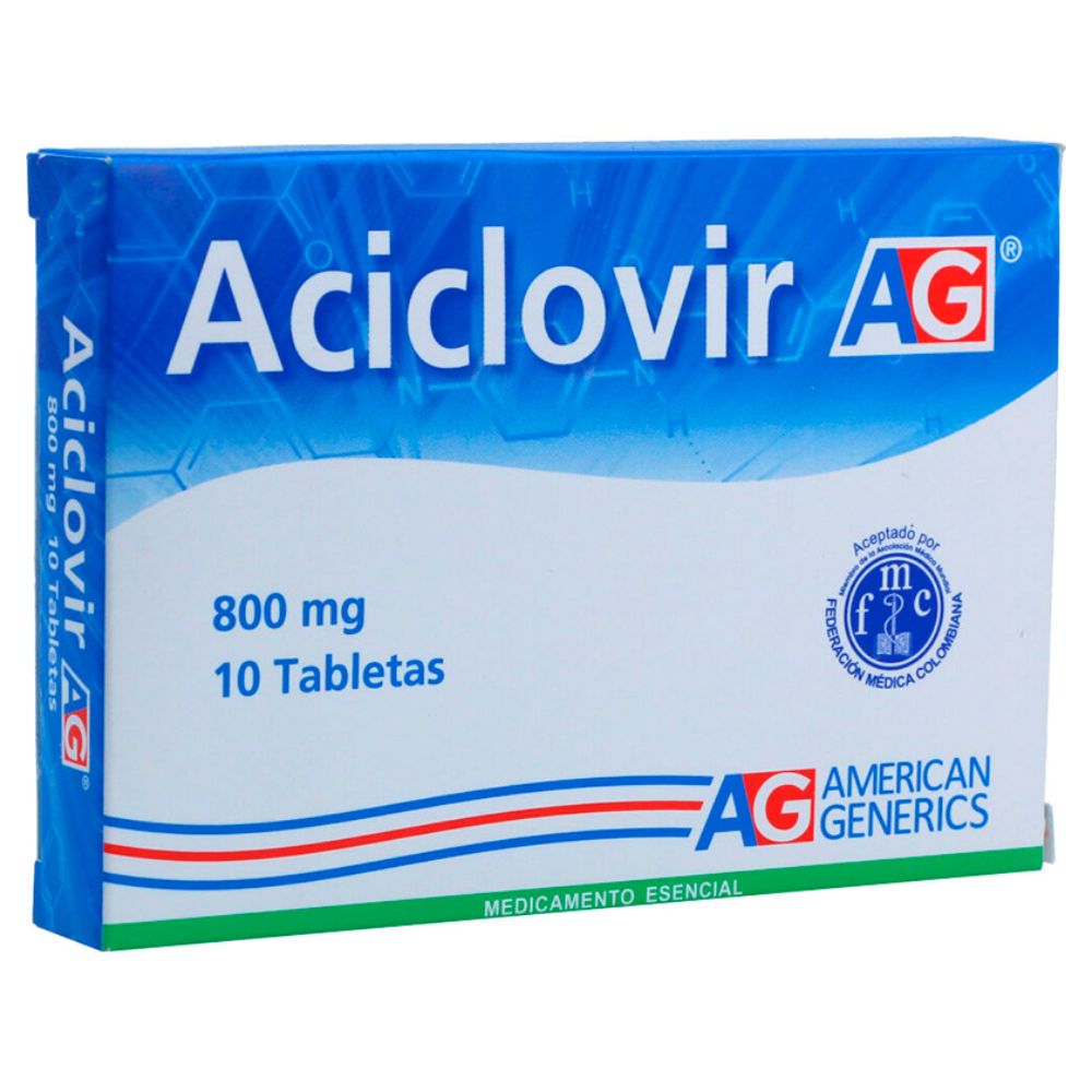 Precio de aciclovir 800