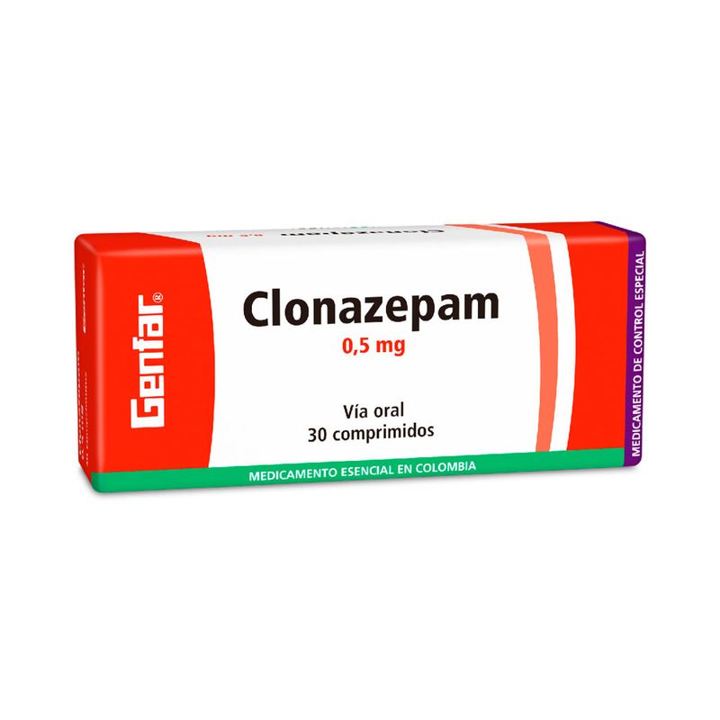 Venta De Clonazepam 0 5