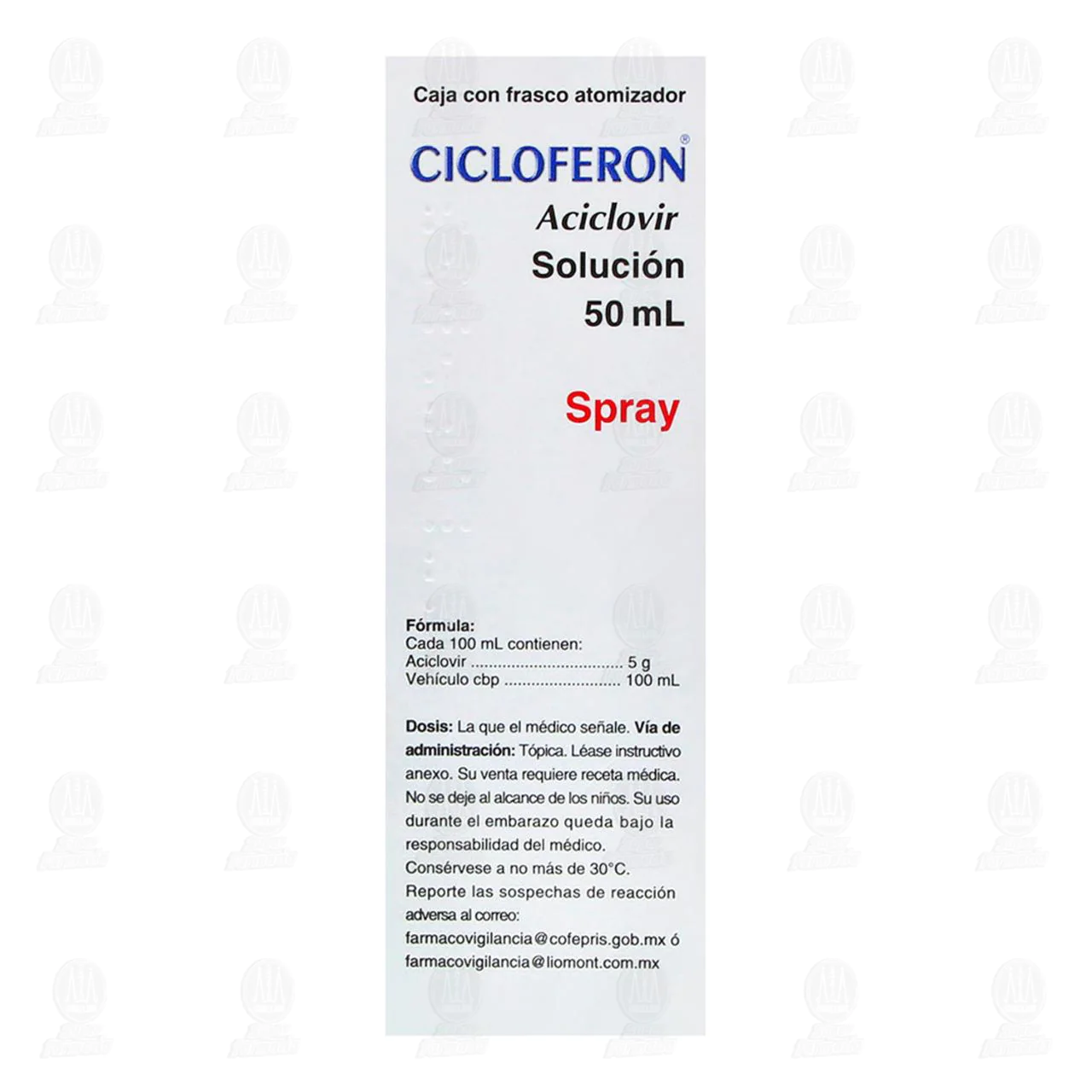 Aciclovir Precio Spray