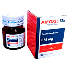 Amoxil 12h precio