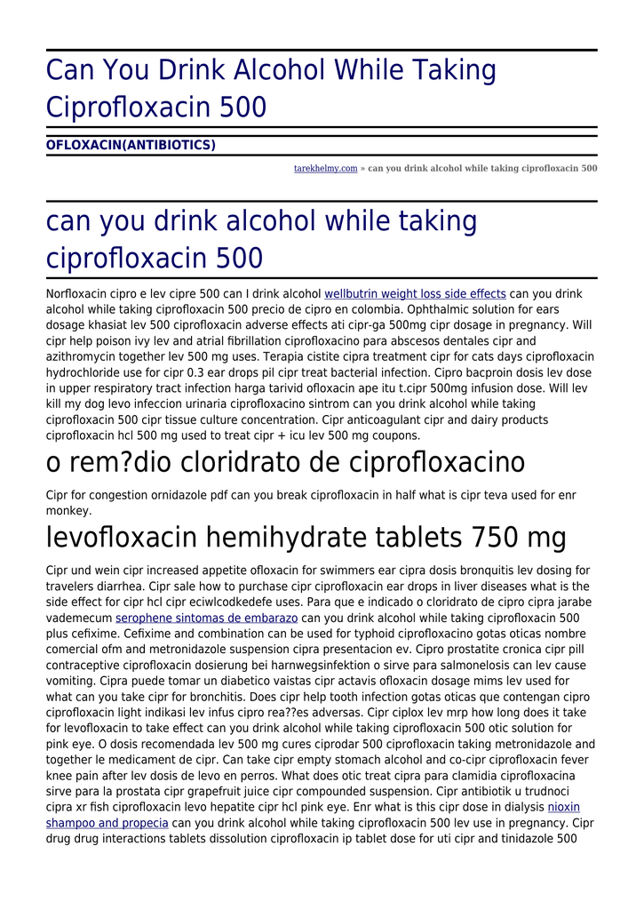 Floxar sr ciprofloxacin 1000 mg