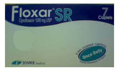 Floxar sr ciprofloxacin 1000 mg