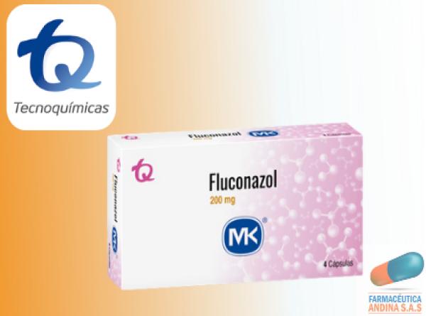 Fluconazol 200 mg 4 capsulas