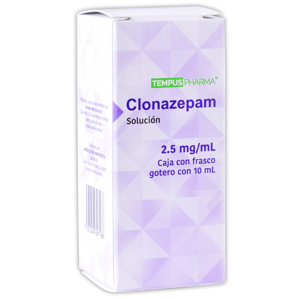 frasco de clonazepam precio