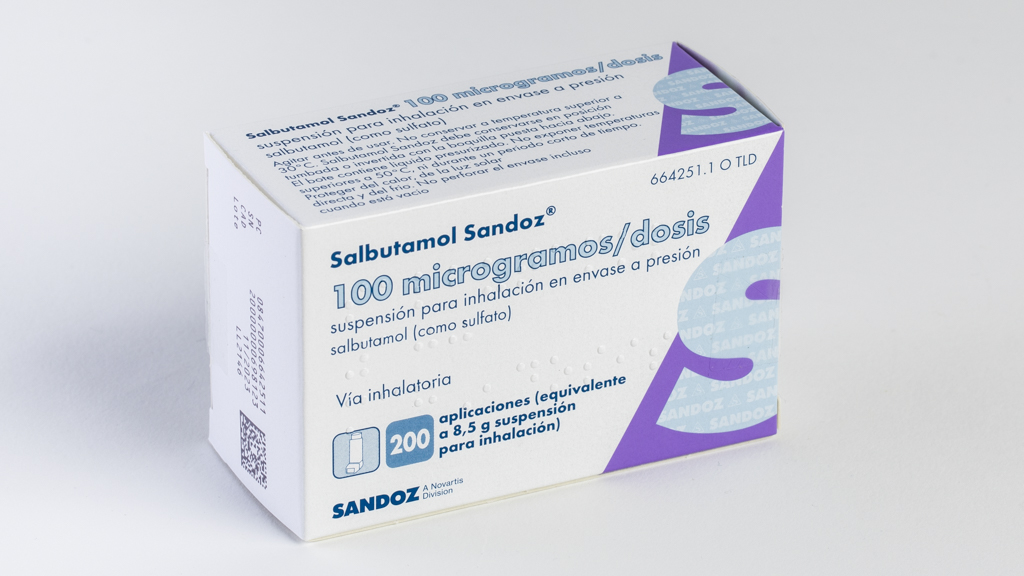 Inhalador de salbutamol comprar