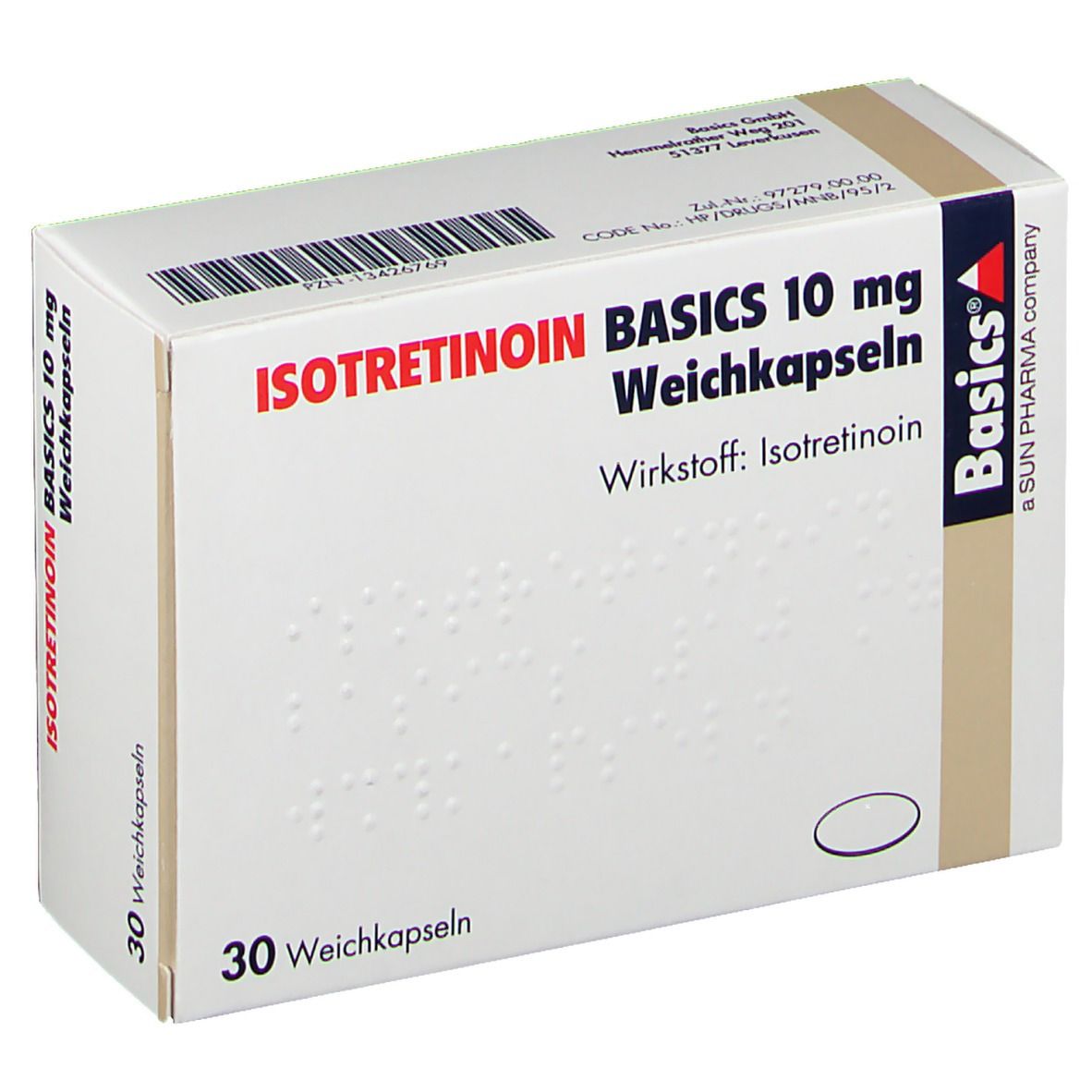 Isotretinoin en el mostrador