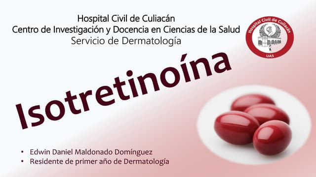 Isotretinoina de 5 mg