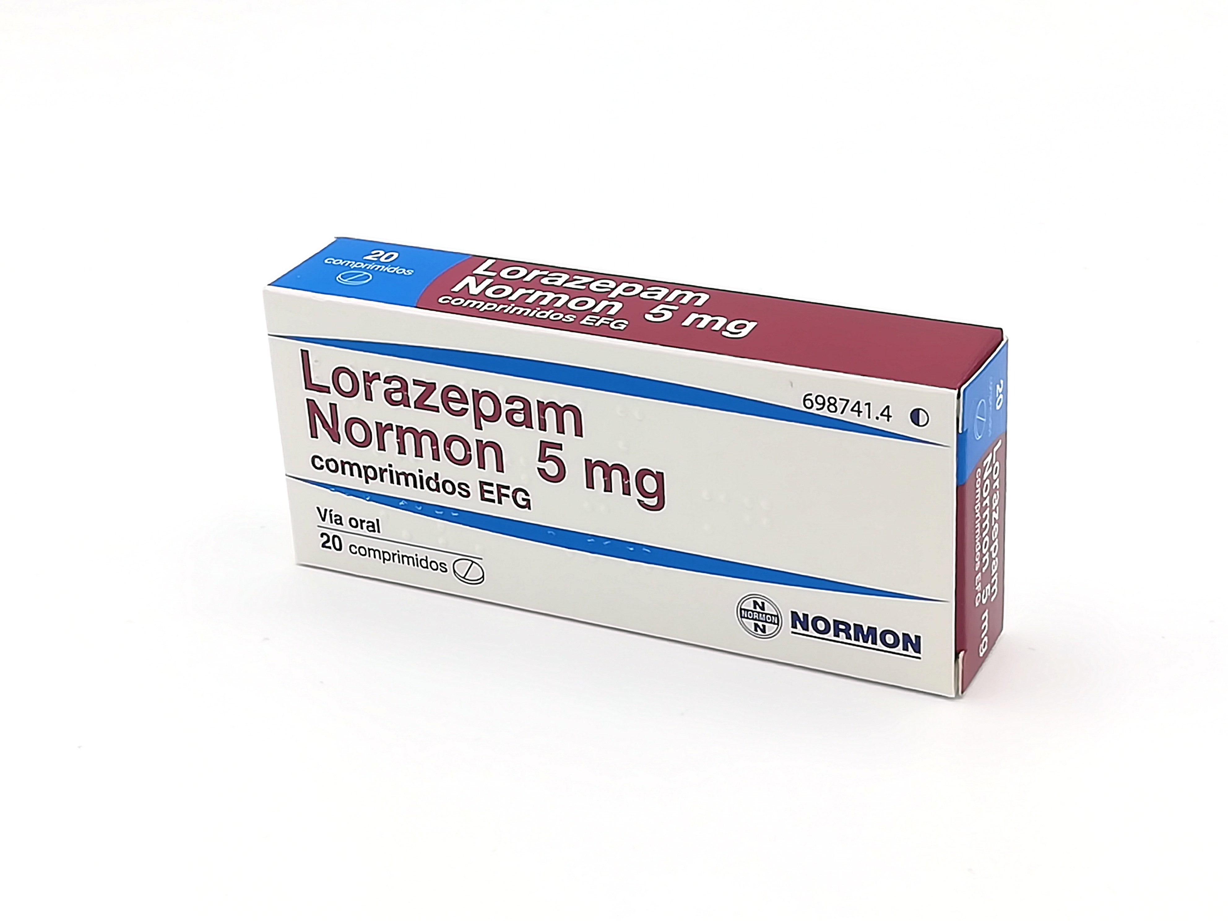 Lorazepam 1 mg 25 comprimidos precio