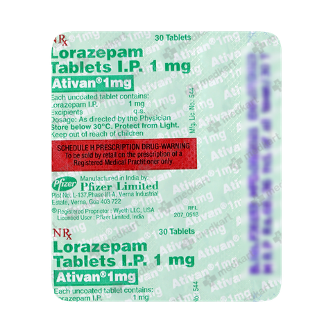 Lorazepam Ativan Precio