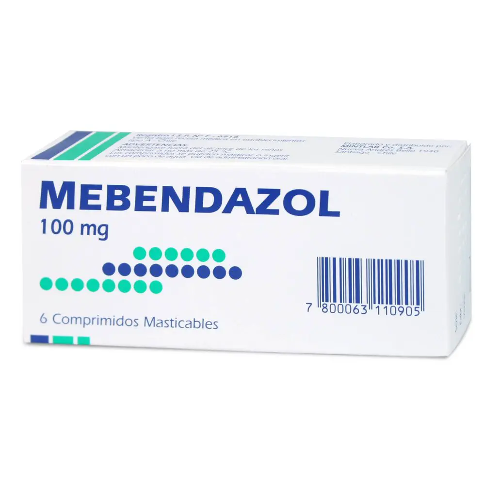 Mebendazol 500 precio