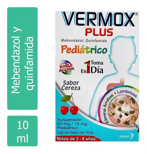 Mebendazol infantil precio