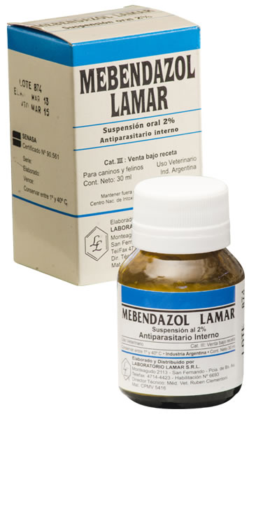 Mebendazol pediatrico precio