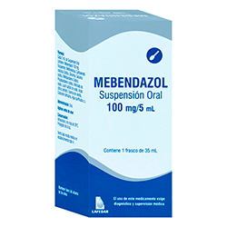 Mebendazol precio en farmacias