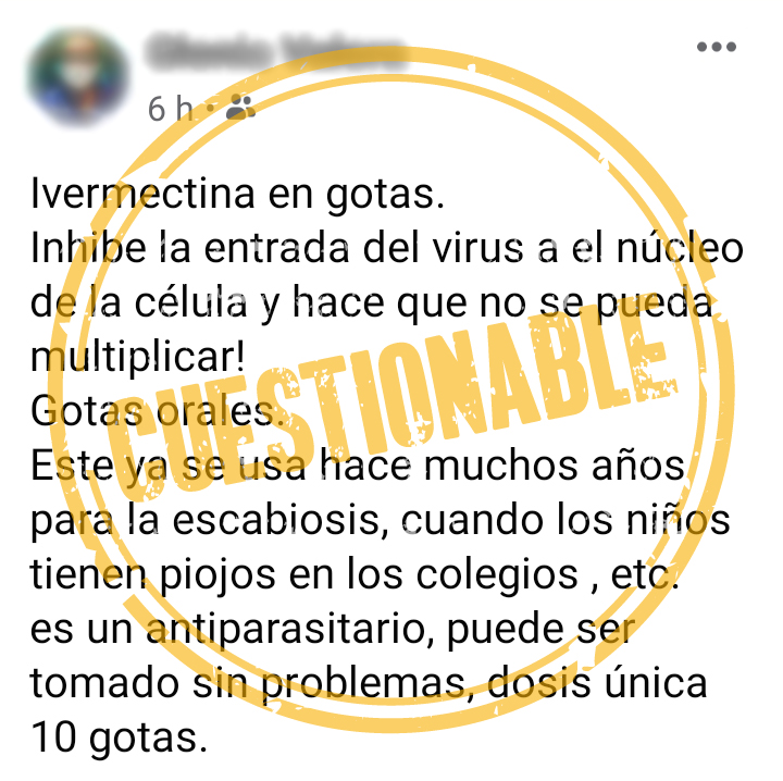 orden de ivermectina