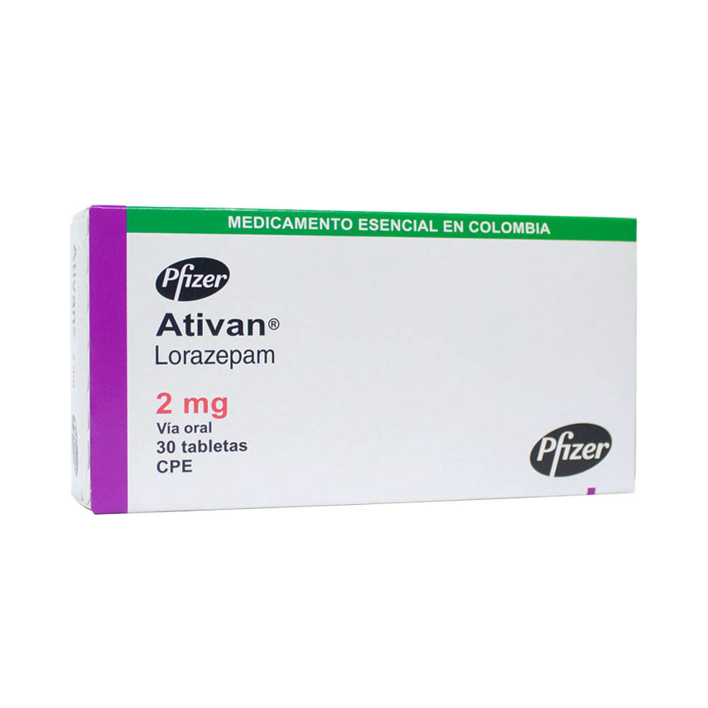 Pastillas ativan precio