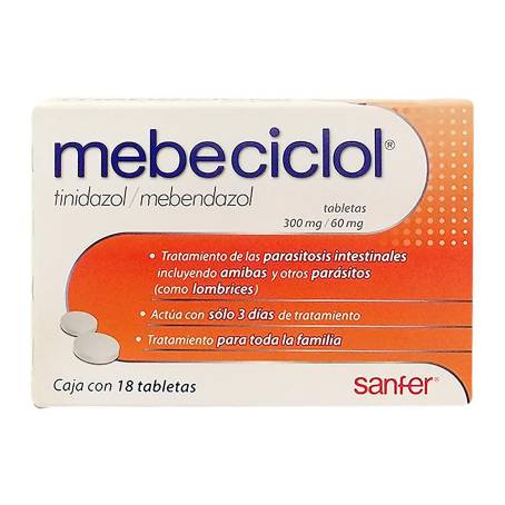 Pedido mebendazol en línea