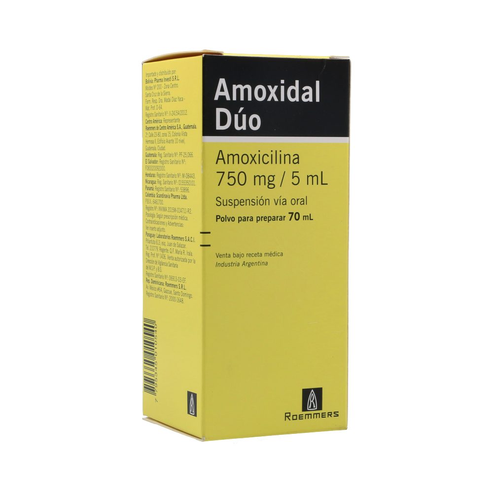 Precio amoxil junior