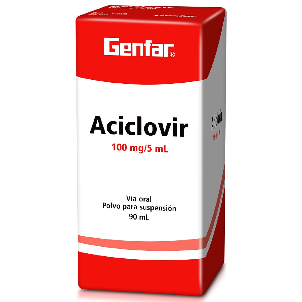 Precio de aciclovir jarabe