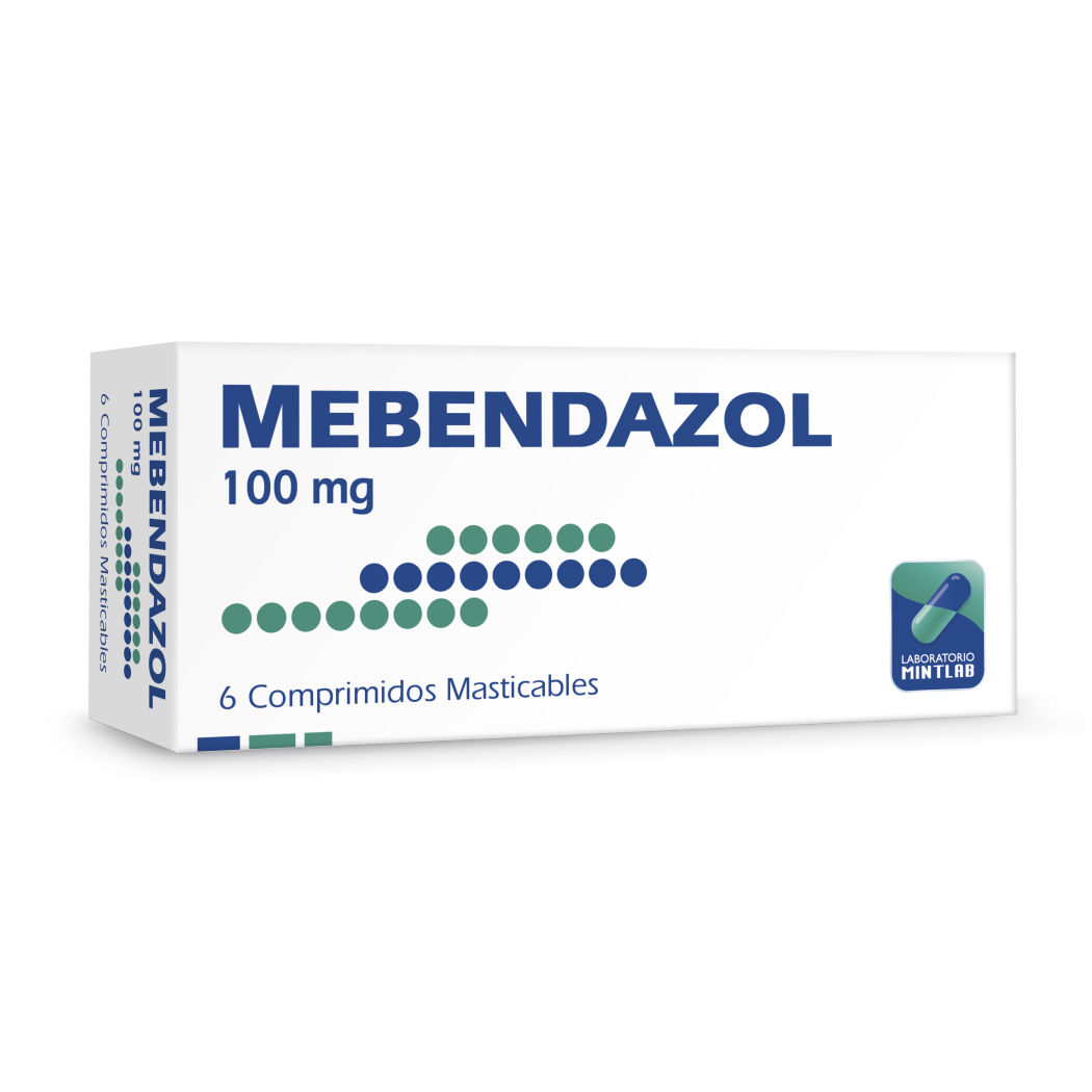 Precio de mebendazol de 100 mg