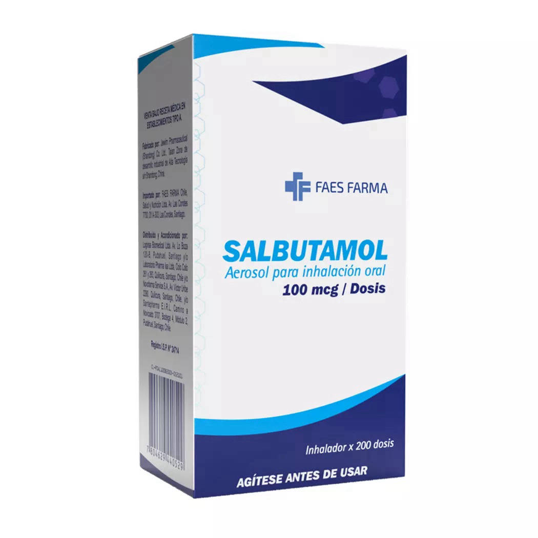 Precio del salbutamol aerosol