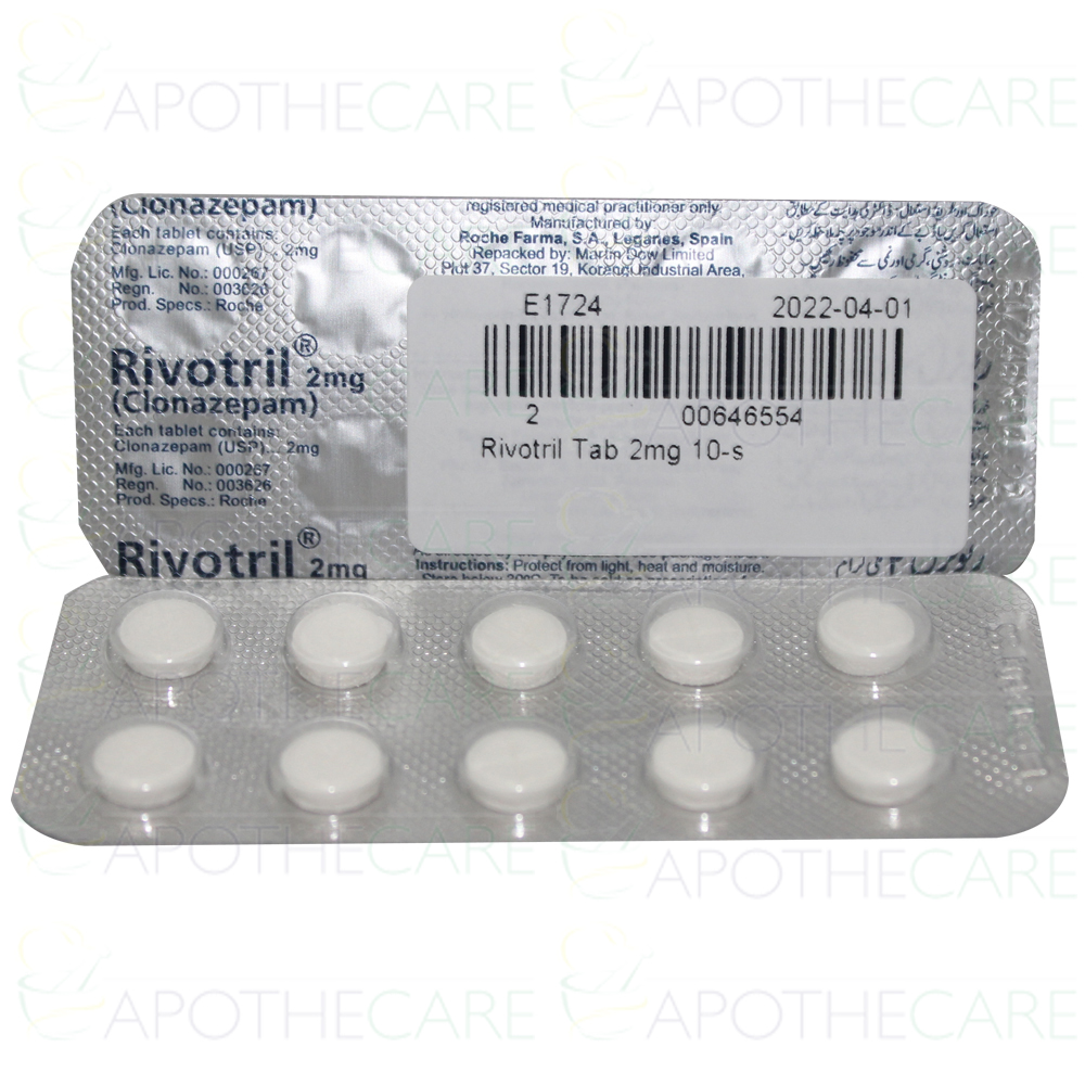 precio rivotril 2 mg roche