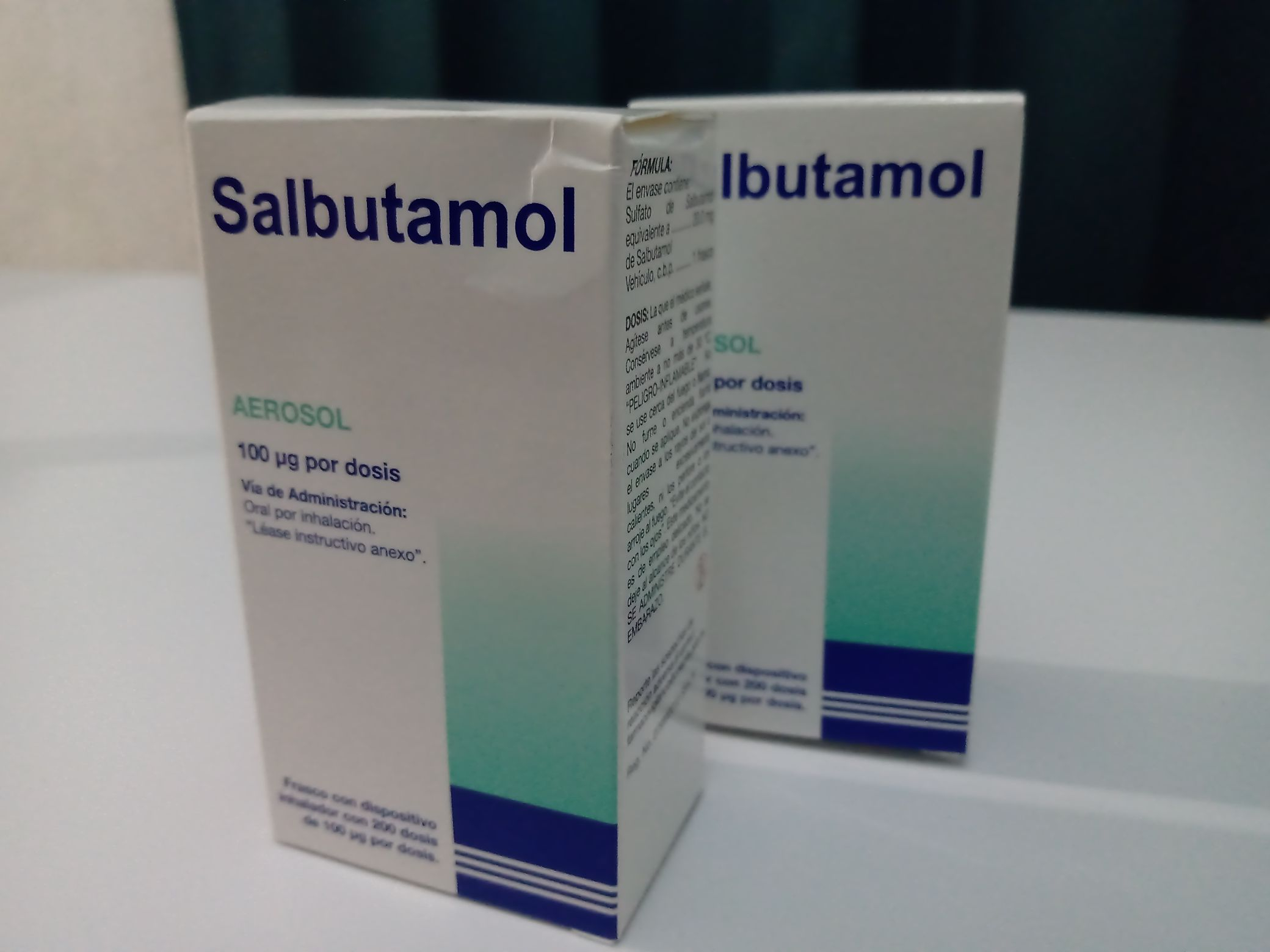 Precio salbutamol 100 mcg