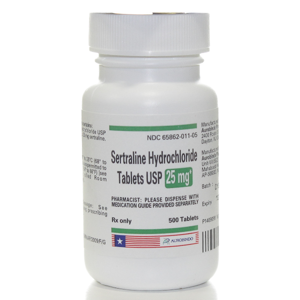 Sertraline Chlorhydrate 25 Mg