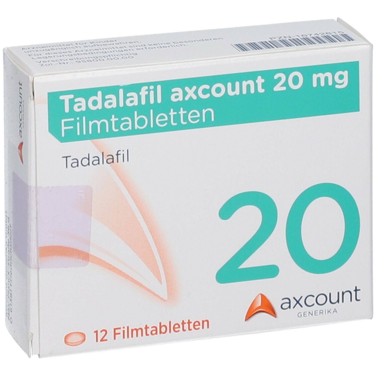 Tadalafil 20 Mg Axapharm