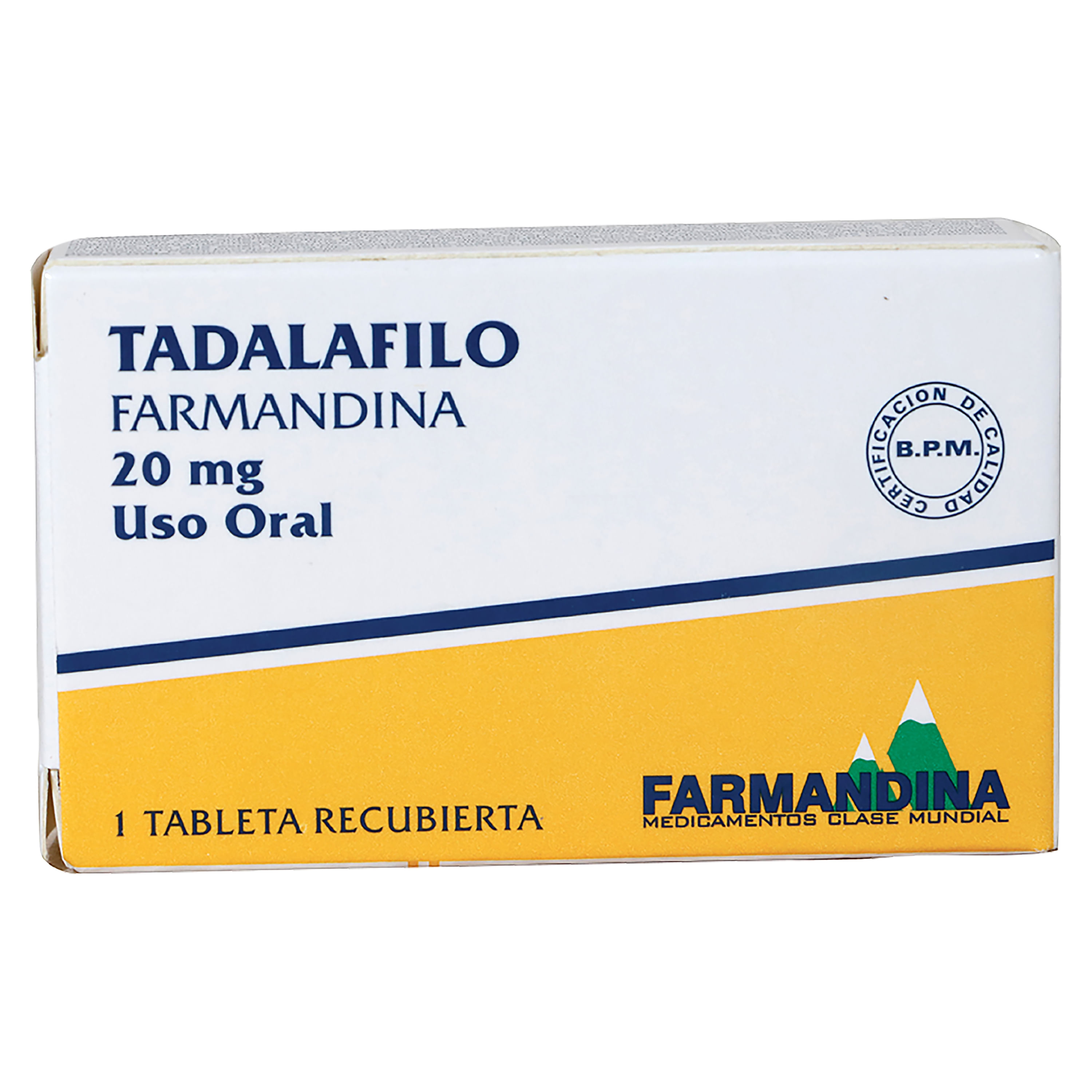 Tadalafil 20 mg eurofarma