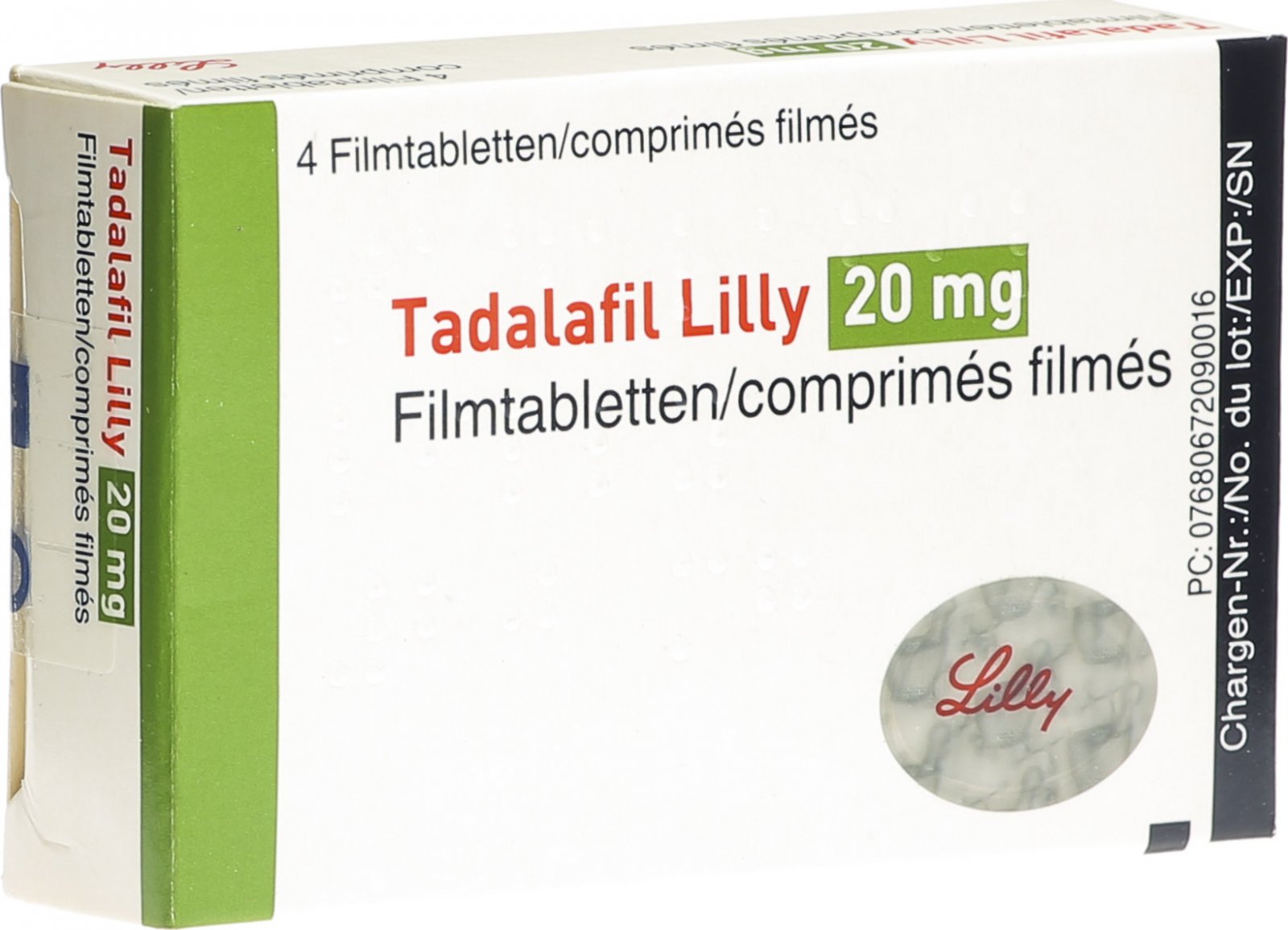 Tadalafil 20mg lilly