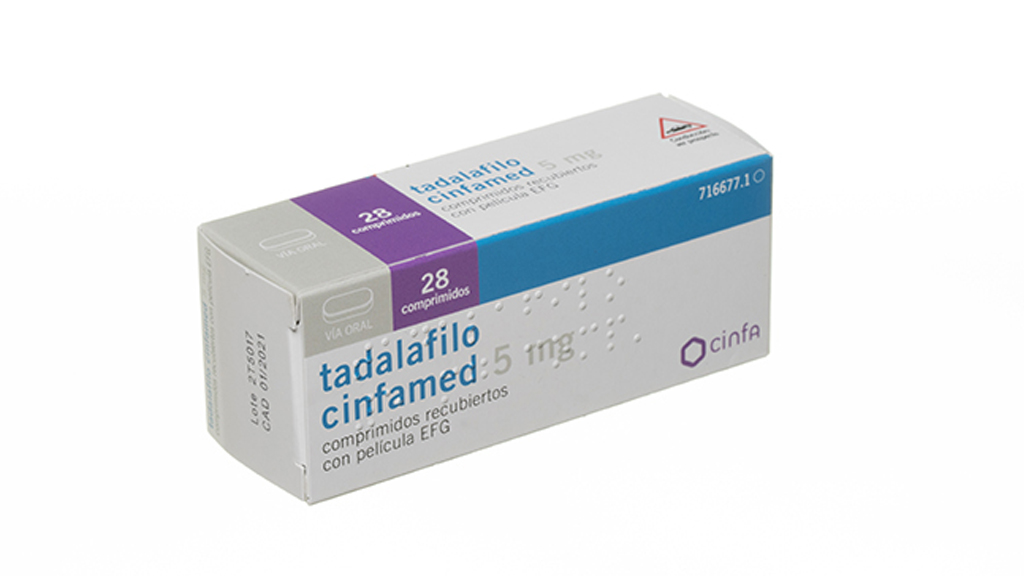 Tadalafilo 5 mg cinfa precio