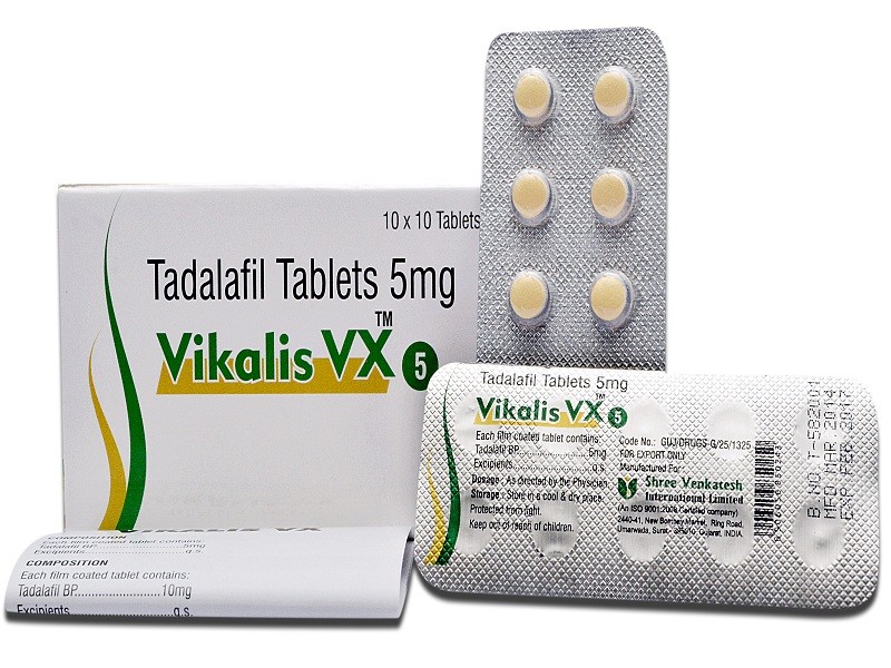 Tadalafilo 5 mg masticable