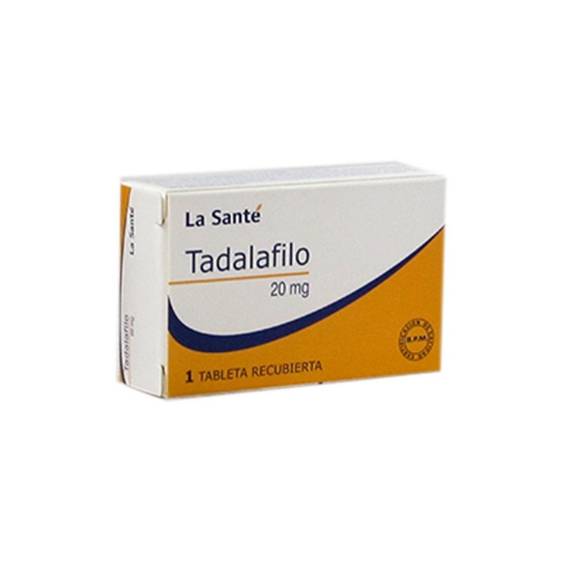 Tadalafilo Tabletas 20 Mg