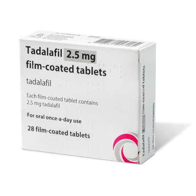 Tadalafilo Teva 2.5mg