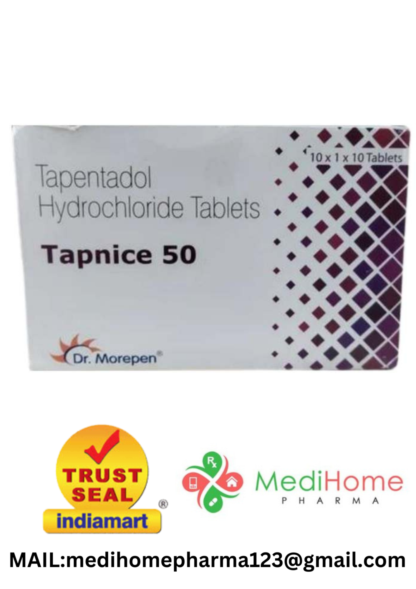 Tapentadol 50 mg precio