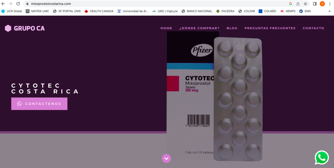 Venta de cytotec en usa