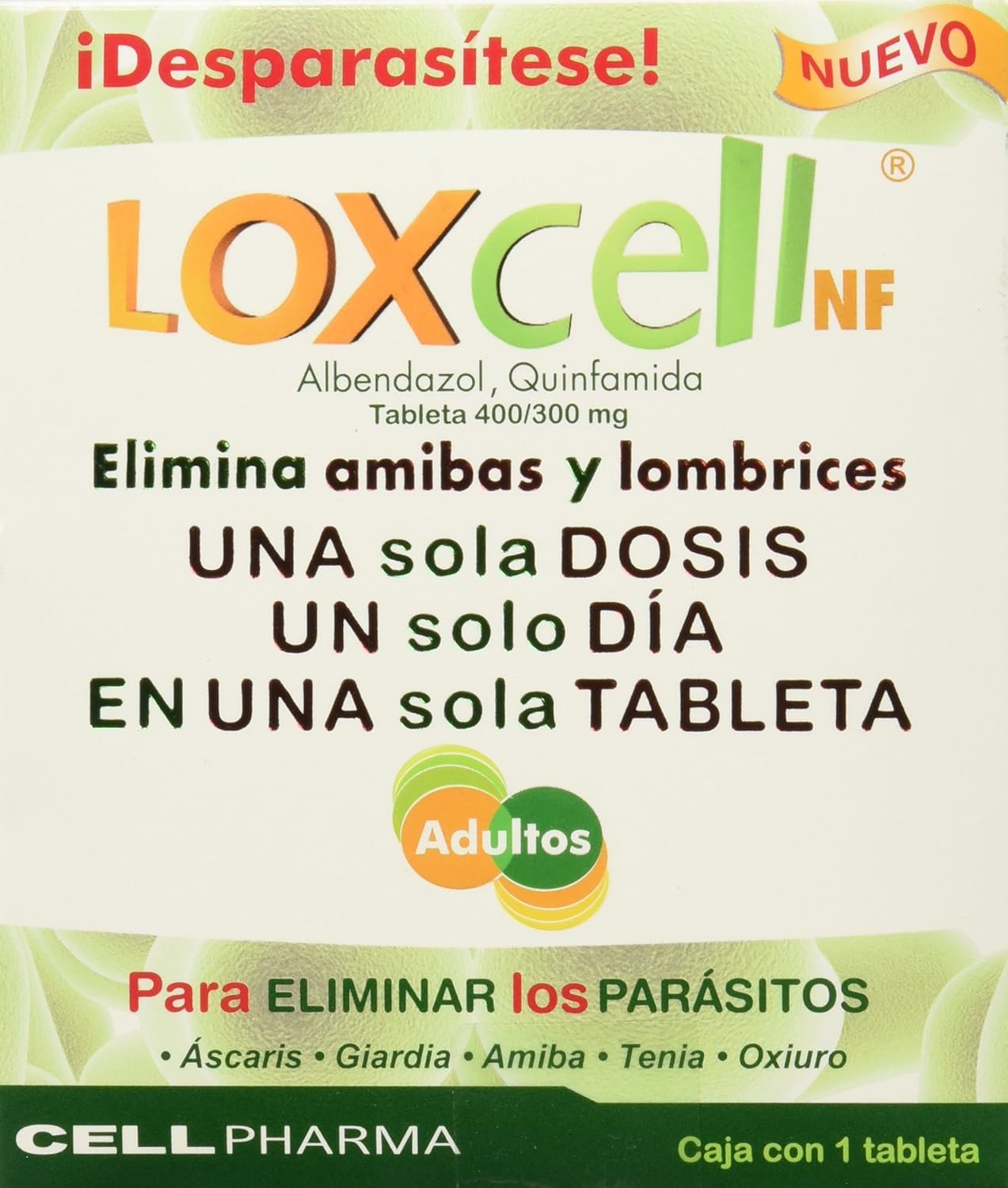 Vermox plus adulto precio