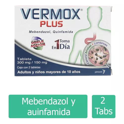 vermox plus jarabe precio