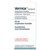 vermox suspension 30 ml precio