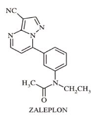 Zaleplon capsulas