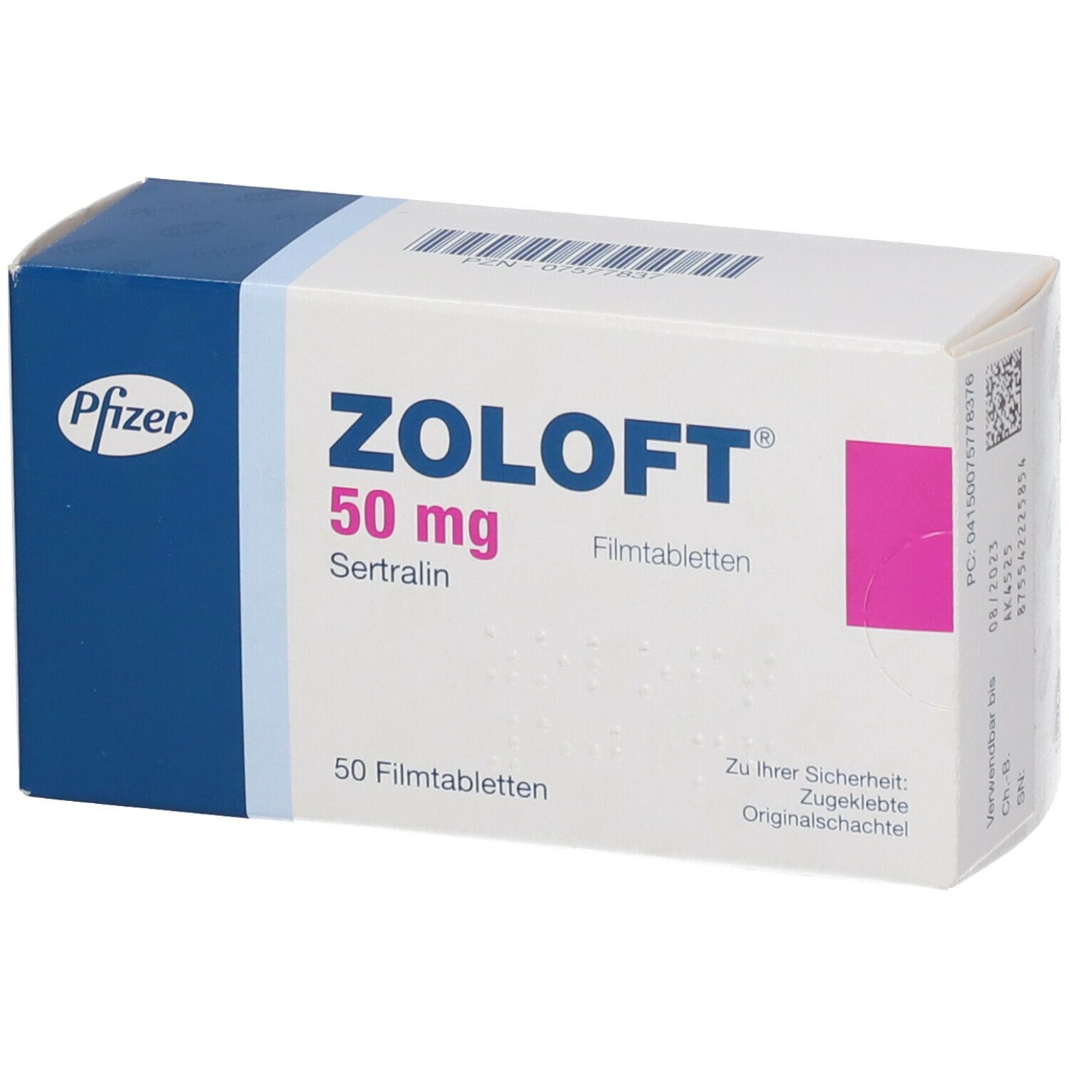 Zoloft 50 mg precio