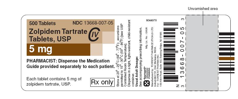 Zolpidem 5 mg precio