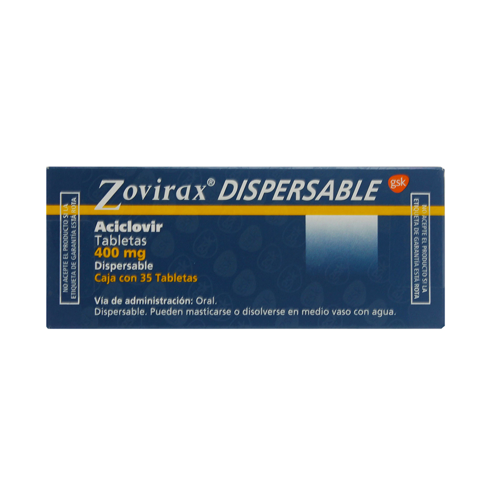 Zovirax 400mg precio